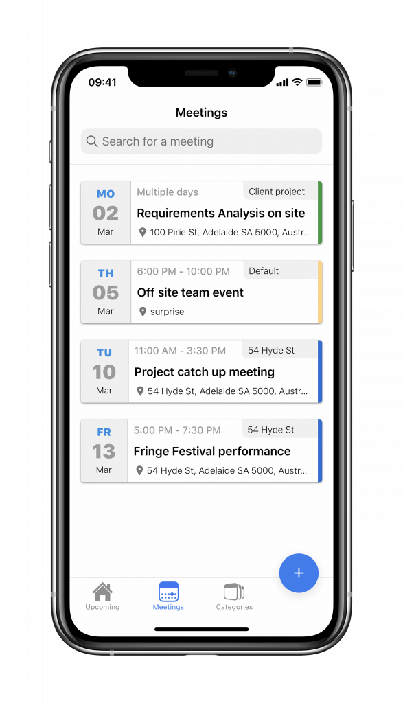 iPhone screen toldu app
